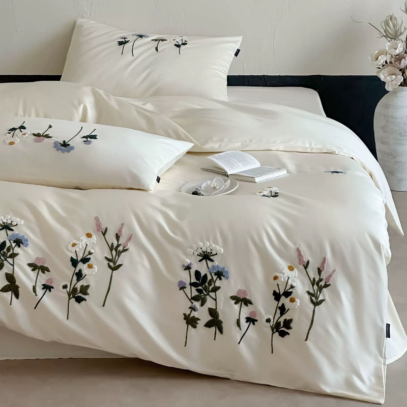 Home Textiles Towel Set - Pastoralen Stil 1000TC Langstapelige Baumwolle Romantische