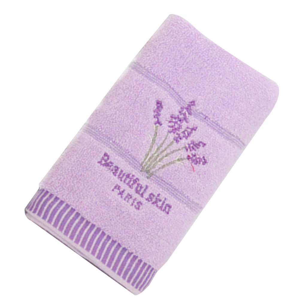 Lavendelfarbene Baumwollhandtü – Home Textiles Towel Set Bewertung und Preis