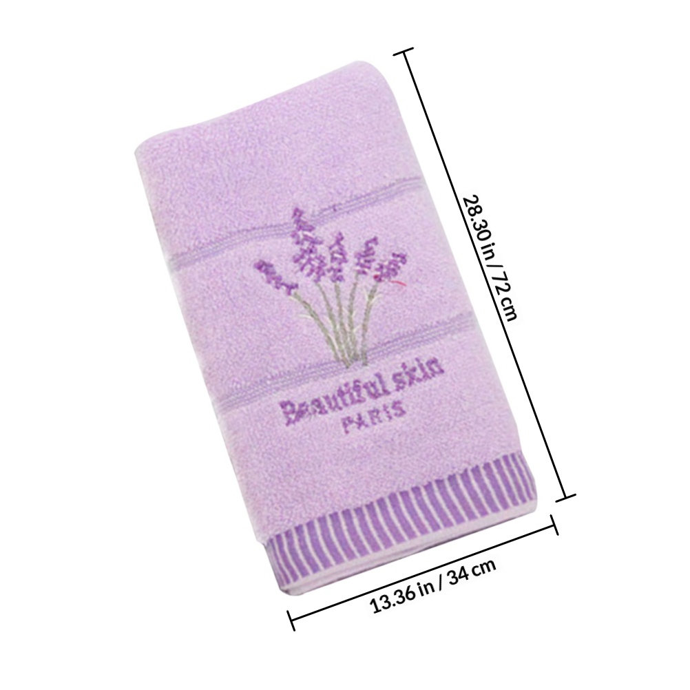 Lavendelfarbene Baumwollhandtü – Home Textiles Towel Set Bewertung und Preis