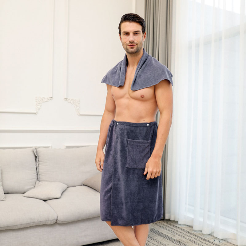 1 Set Mann Tragbar Mikrofaser  – Home Textiles Towel Set Bewertung und Preis