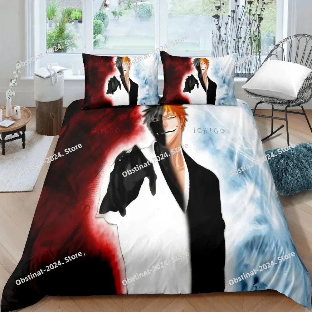 3D Bleach Kurosaki Ichigo Bett – Linen Duvet Cover Bewertung und Preis