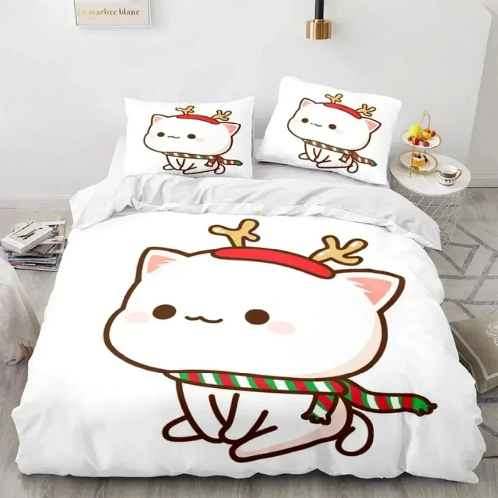 3D Cartoon Niedliche Pfirsich- – Linen Duvet Cover Bewertung und Preis