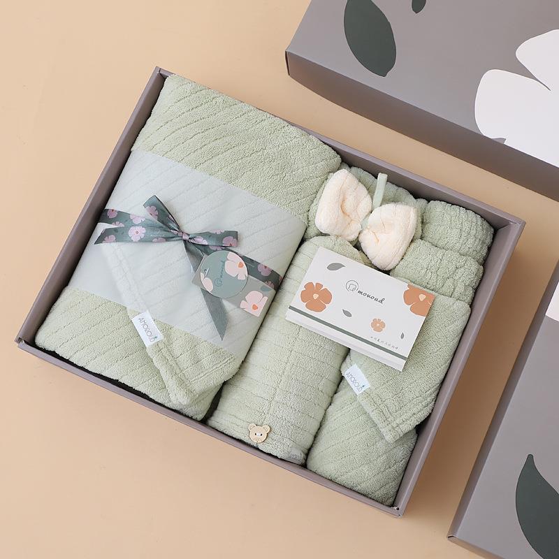 Weiches, saugfähiges Korallenf – Home Textiles Towel Set Bewertung und Preis
