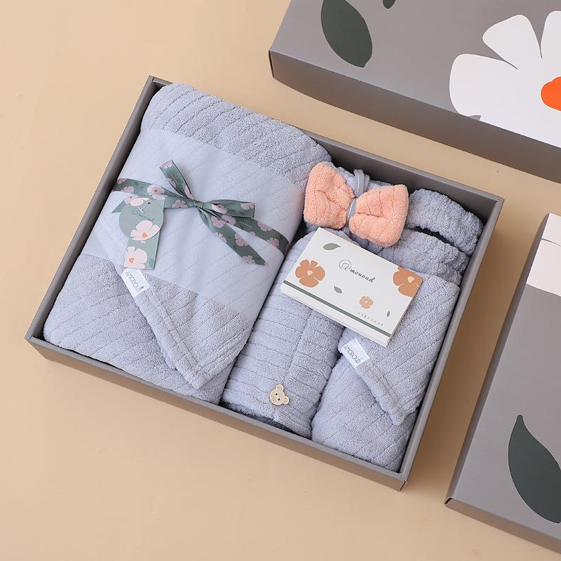 Weiches, saugfähiges Korallenf – Home Textiles Towel Set Bewertung und Preis