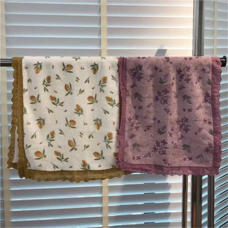 Handtuch im Paar-Stil mit Spit – Home Textiles Towel Set Bewertung und Preis