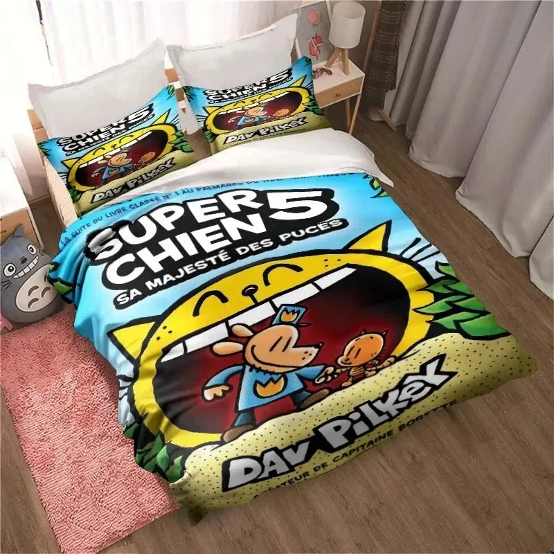 DOG MAN Niedliches Cartoon-Mus – Linen Duvet Cover Bewertung und Preis