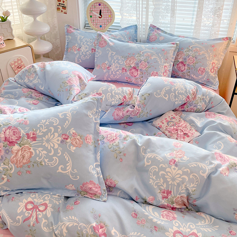 4-teiliges Pastoral-Bettwäsche – Linen Duvet Cover Bewertung und Preis