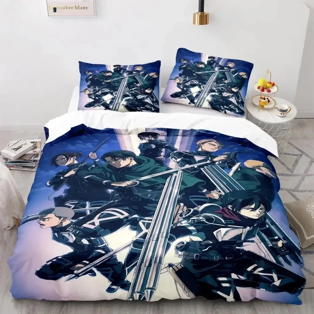 Anime Attack On Titan Heimtext – Linen Duvet Cover Bewertung und Preis