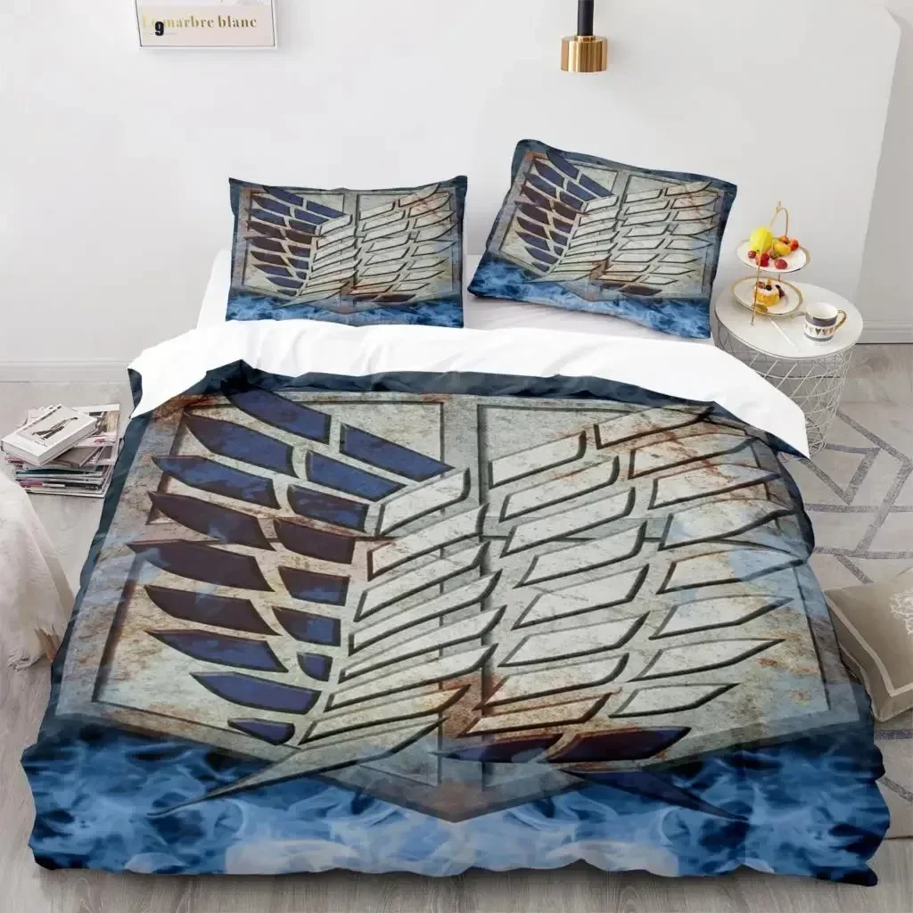Anime Attack On Titan Heimtext – Linen Duvet Cover Bewertung und Preis
