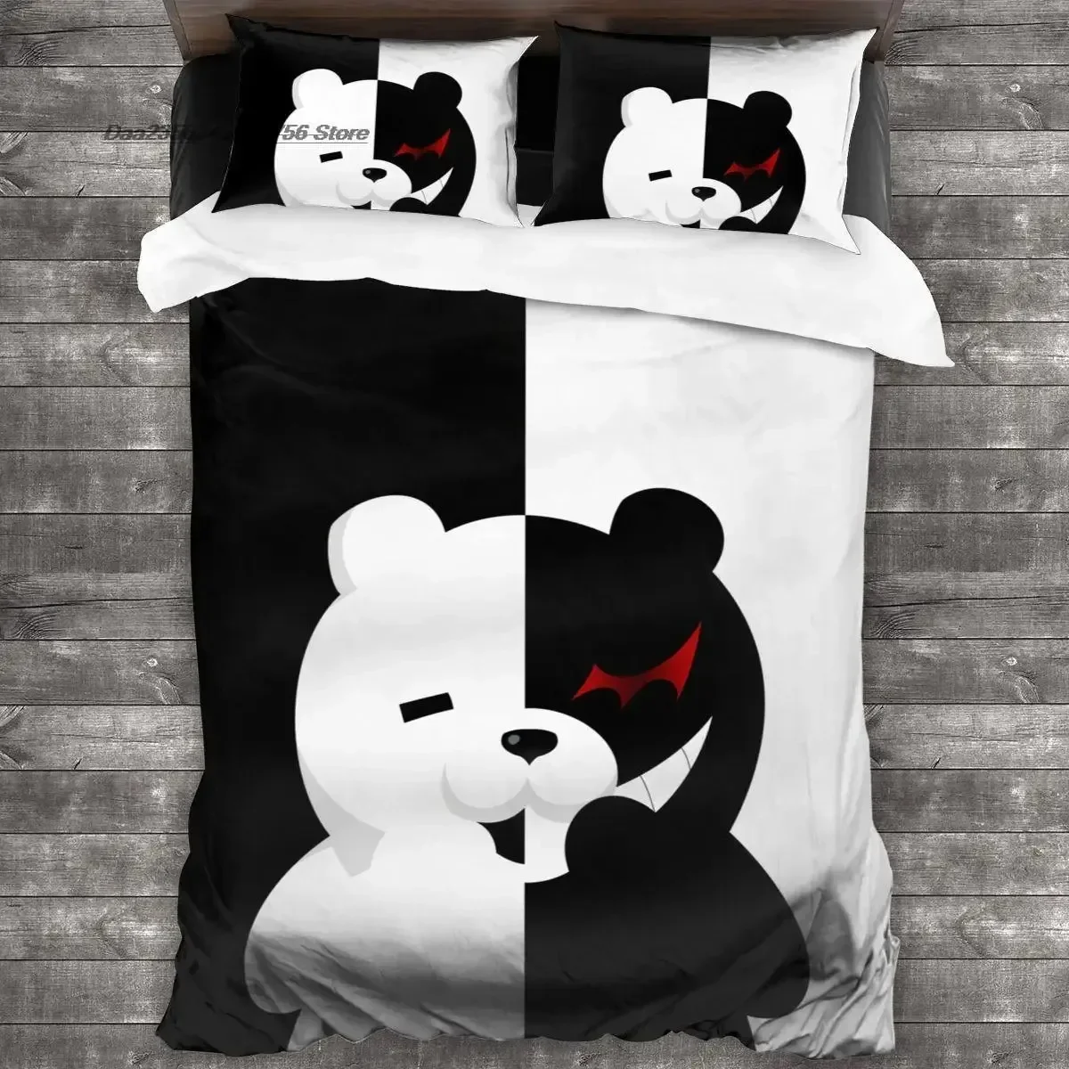 3D-Druck-Cartoons Danganronpa  – Linen Duvet Cover Bewertung und Preis