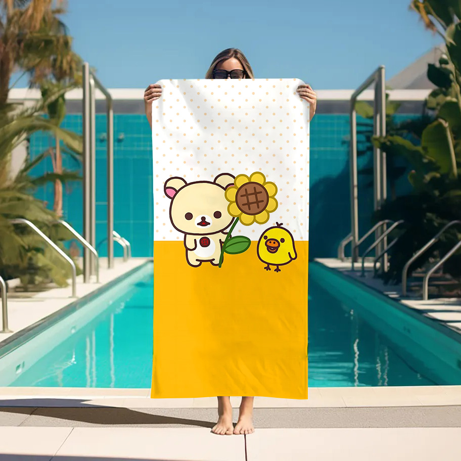 Großes Badetuch Rilakkuma Stra – Home Textiles Towel Set Bewertung und Preis