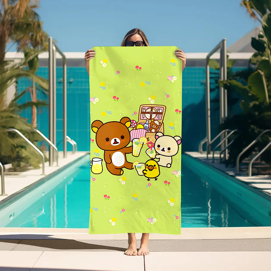 Großes Badetuch Rilakkuma Stra – Home Textiles Towel Set Bewertung und Preis